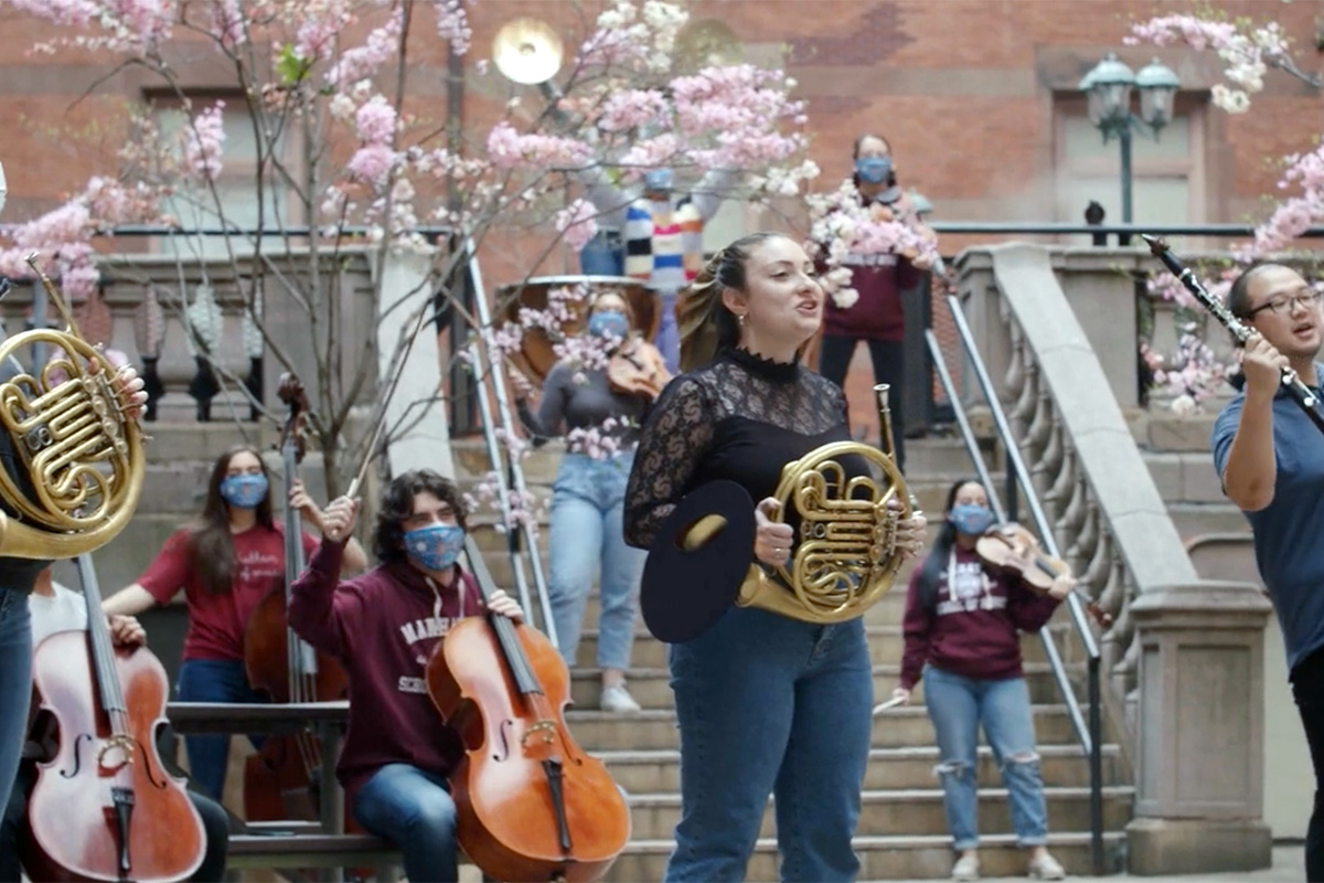 MSM and TC Orchestra in Russell Courtyard